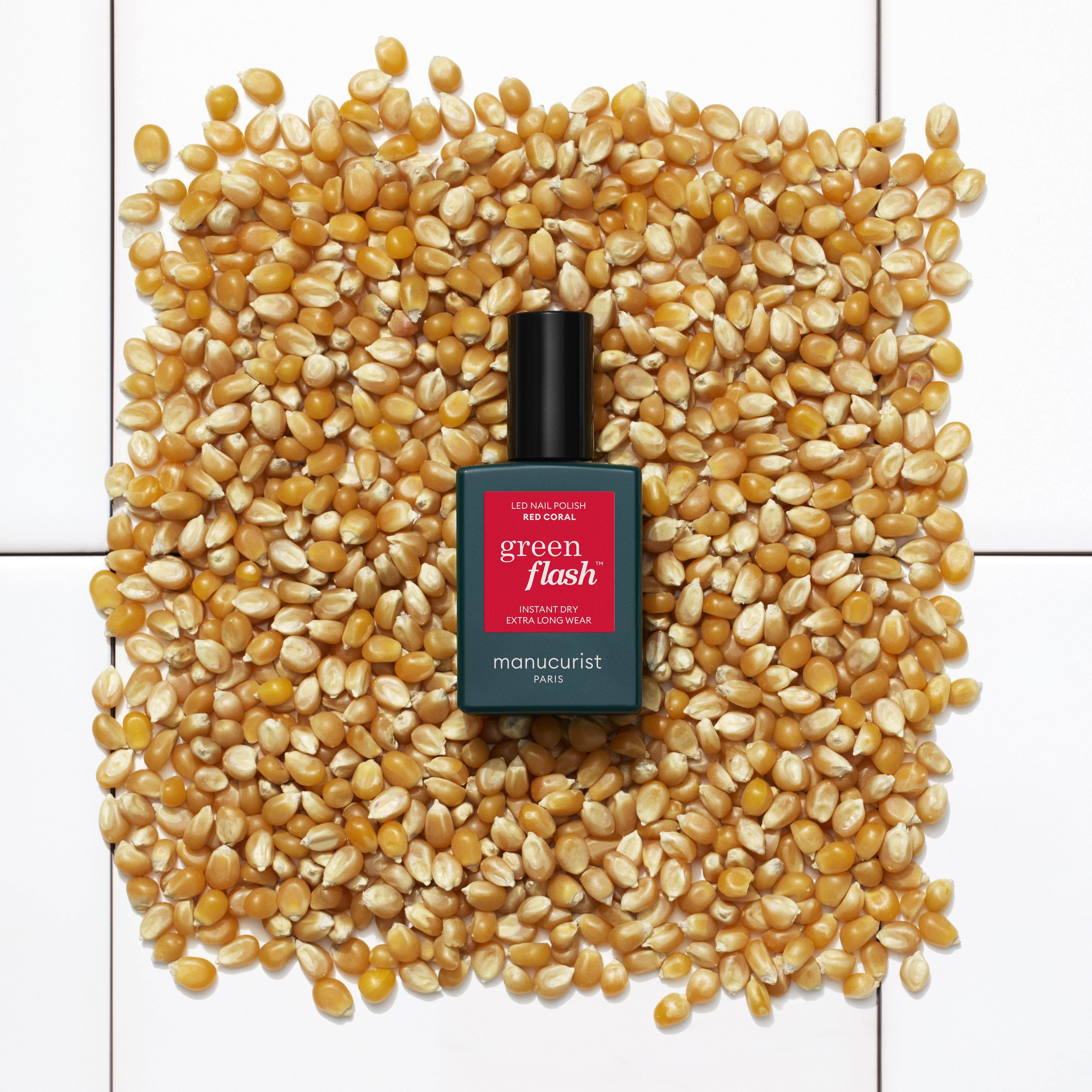 Application d'un vernis Green Flash